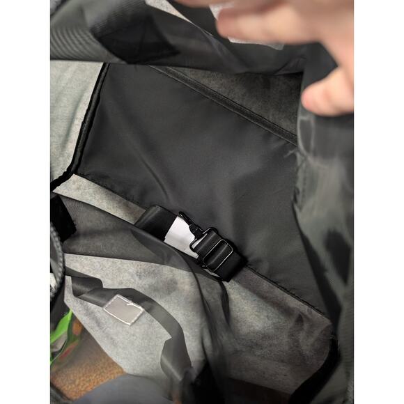 Wilo The Label Active Sheer Duffel Bag Black Cross Body Strap Classic - Picture 8 of 8